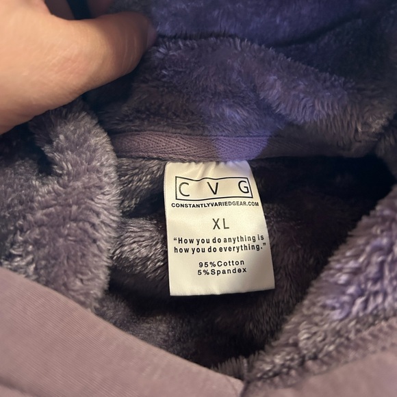 Constantly Varied Gear Purple Hoodie - Picture 3 of 4